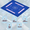 32x32 Inch Mahjong Mat - Non-Slip Noise Reduction Gaming Mat,