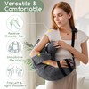 Rotator Cuff Pillow for Left/Right,Arm Shoulder Pillow,Dark Grey,L