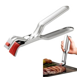 Coollooda フライパン 取っ手 フライパンハンドル クッカークリップ 18cm 熱傷防止 変形なし 人間工学 茶碗蒸しつかみ お皿クリップ 汎用 交換用 着脱式取っ手 安定性 取り付け簡単 ブラック