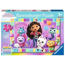 Ravensburger Kids 3 Year Old Jigsaw Puzzle 35 Piece Gabby's Dollhouse - 3 Year Old Jigsaw Puzzle, Gabby's Collection, Educational and Fun Games, Gift Ideas