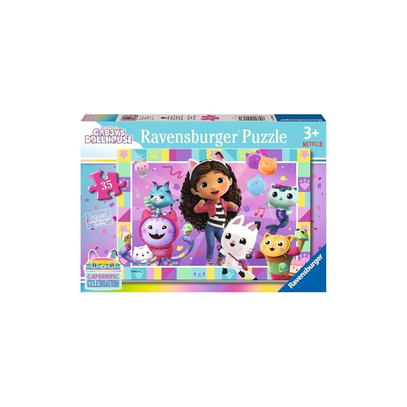 Ravensburger Kids 3 Year Old Jigsaw Puzzle 35 Piece Gabby's