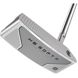Cleveland Golf HB Soft 2 Putter (Model 8), Silver, 35", Slant Neck, Right Hand
