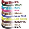OOPSDOGGY Rolled Leather Dog Collar Soft Roll Collars for Small