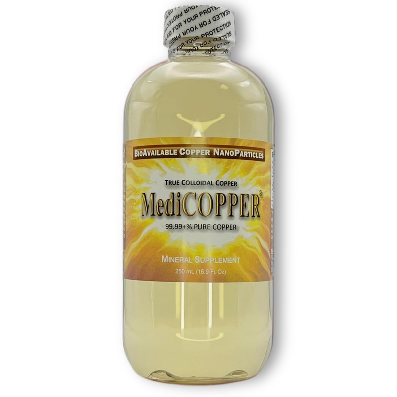 MediCOPPER - True colloidal Copper - 250 mL in a