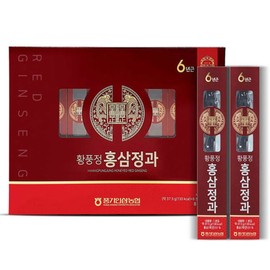 Punggi Ginseng Agricultural Cooperative Hwangpungjeong Red Ginseng Extract 300g/8 Roots / 풍기인삼농협 황풍정 홍삼정과 300g8뿌리