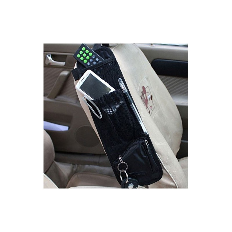 Vinsani Car Multi Side Pocket Seat Storage Hanging Bag Organise