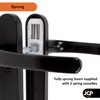JCP PRO uPVC Door Handle Pair Set Sprung 92 PZ