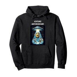 Achtung Absturzgefahr Men's Day Pullover Hoodie