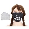 Zzteck I CAN'T BREATHE Face Mask Fabric Cloth Mouth Cover