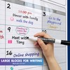 Dry Erase Vertical Three Month Laminated jumbo Wall Calendar, 46