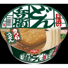 Nissin, Instant Udon Noodle, Kitsune Udon, Dashi Soup, Donbei, Donbee - 1 Cup