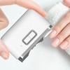Electric Nail Clippers Portable Fingernail Trimmer File with Lighting for