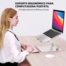 GRSTREE Soporte para computadora portátil Parent (Plata)