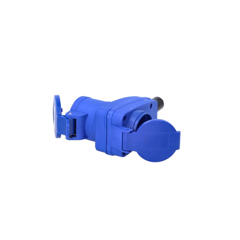 cartrend Explorer CEE Angled Coupling 3-Pin & Earthing Contact Socket