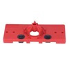 Hinge Hole Saw Jig ABS Concealed Hinge Drilling Guide Locator