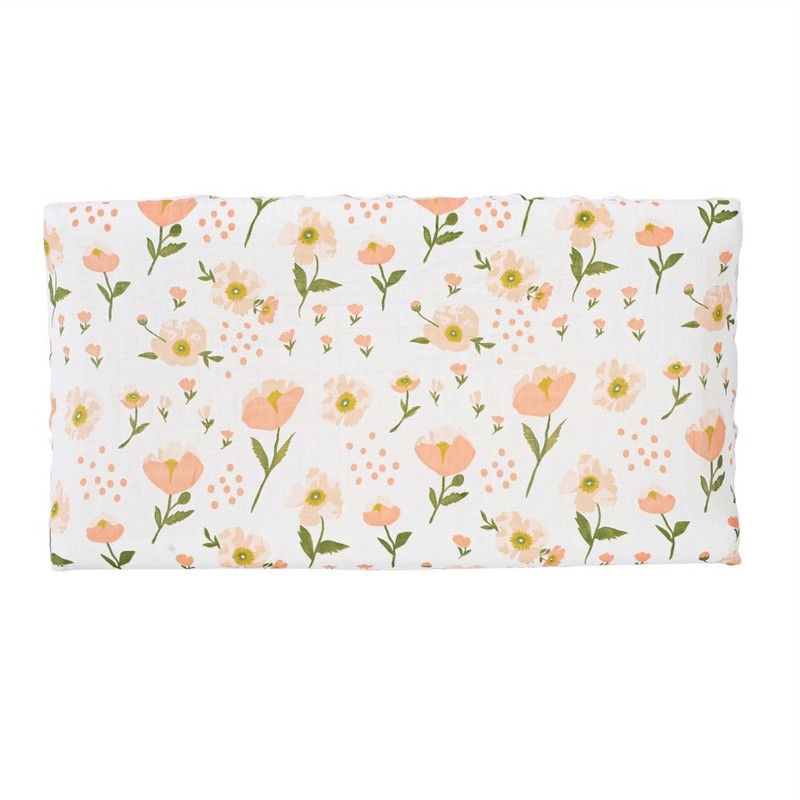 2pcs Baby Diaper Changing Covers Printing Cotton Yarn Removable Infant