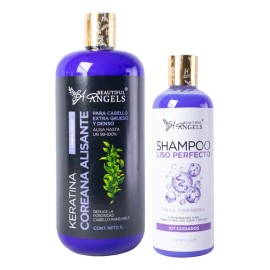 Keratina Coreana Alisante Gold + Shampoo Liso Perfecto