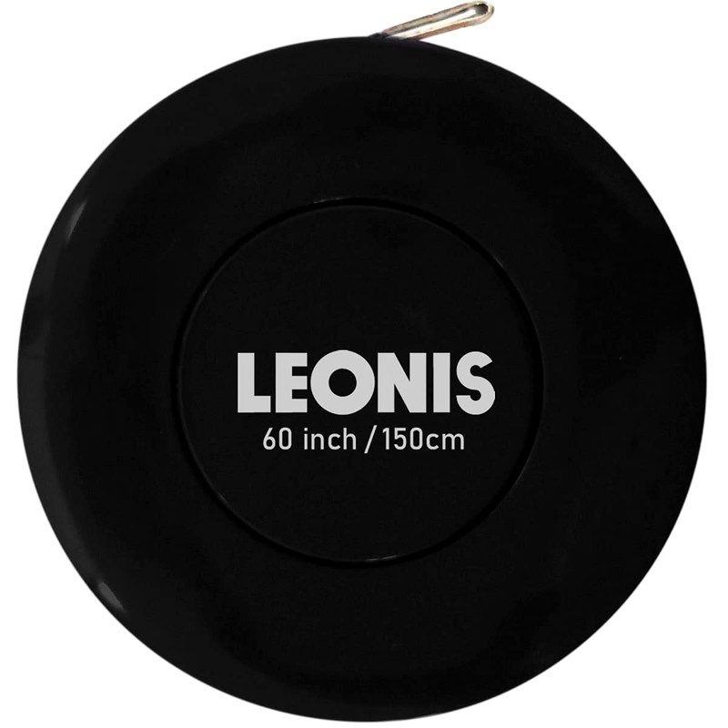 Spring Tape Measure 60 inch / 150 cm Black [