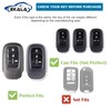 EKALA for Honda Key Fob Cover Case with Keychain, 5