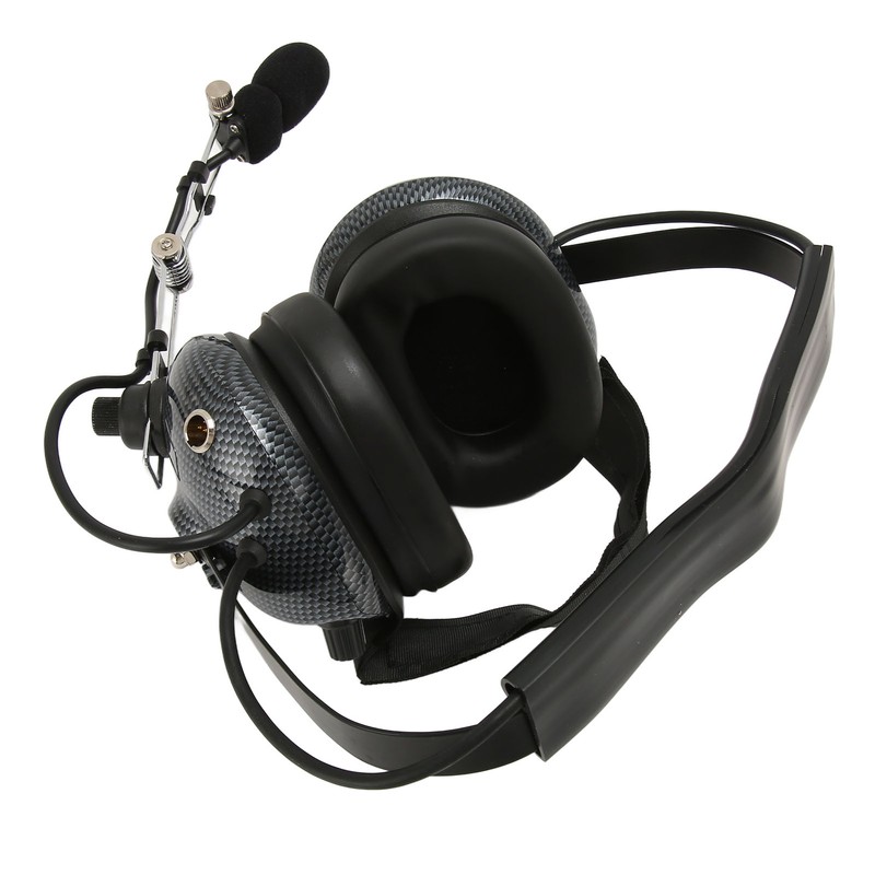 Aviation Headset Professional 5 Pin Connector K Head Noise Reduction
