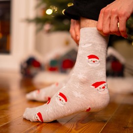 soxo Ladies Mens Christmas Socks Funny Gift 2 Sizes Available, Christmas Box 2, 40-45