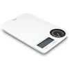 Ozeri ZK18-WB Rev Digital Kitchen Scale with Electro-Mechanical Weight Dial,