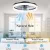 DIAMONDFORGE Ceiling Fans with Lights and Remote Fandelier - 20''