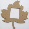 Unbranded {4} LEAF FRAMES - Accent Decorative Bare Chipboard Die
