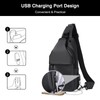 FANDARE Chest Bag Men's Shoulder Bag Sports Shoulder Bag Sling