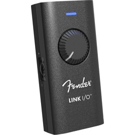 Interfaz de audio USB-C portátil Fender Link I/O, cabe en tu bolsillo, proporciona audio bidireccional prístino a través de la conexión USB