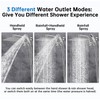 G-Promise All Metal 10 Inches Rainfall Shower Head with Handheld