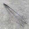 Extra Long 18.7 Inch Stainless Steel Tweezers Feeding Tongs (Longer
