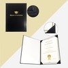 GraduatePro A4 Certificate Folder Graduate Certificate Holder Protective Cover Cardboard