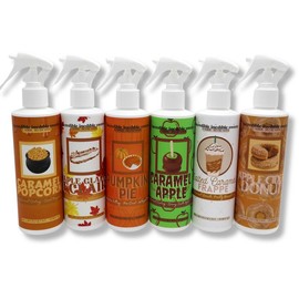 INCREDIBLE INEDIBLE SWEETS New Fall Collection: Incredible Inedible Sweets Fall Collection Dessert Scented Premium Fabric Refresher & Linen Spray - 8 oz. - Scent: Caramel Apple