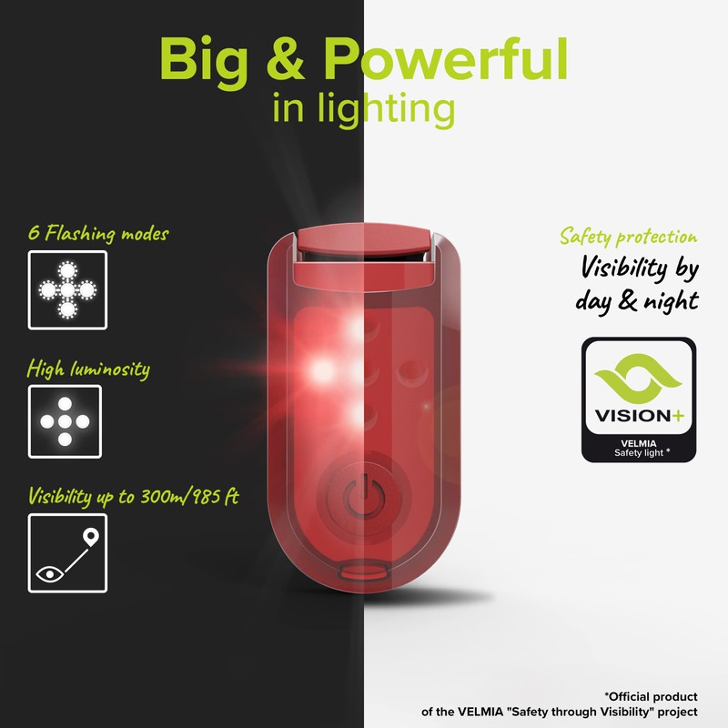 VELMIA Running Light for Runners (2 Pack) for Maximum Safety