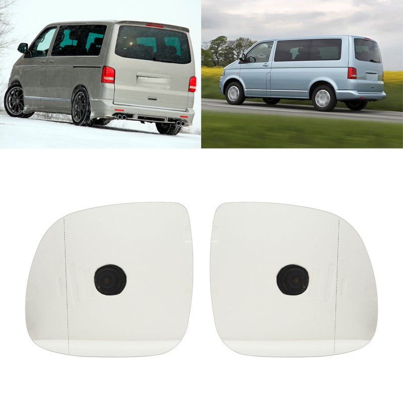 1Pair Heated Side Mirror Glass 7H1857521N Anti Fog and Frost