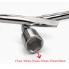 TopHomer Chrome Vanadium Steel Wheel Nut Wrench 22MM Hex Socket