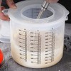 Plmvhpb Plastic Ounce Measuring Cups and Mixing Pitcher for Baking