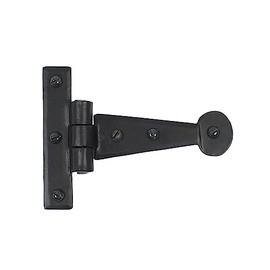 From The Anvil Black 4 Inch Penny End T Hinge (Pair)