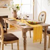 Table Runner Yellow 12 x 71 Inches Boho Farmhouse Rustic