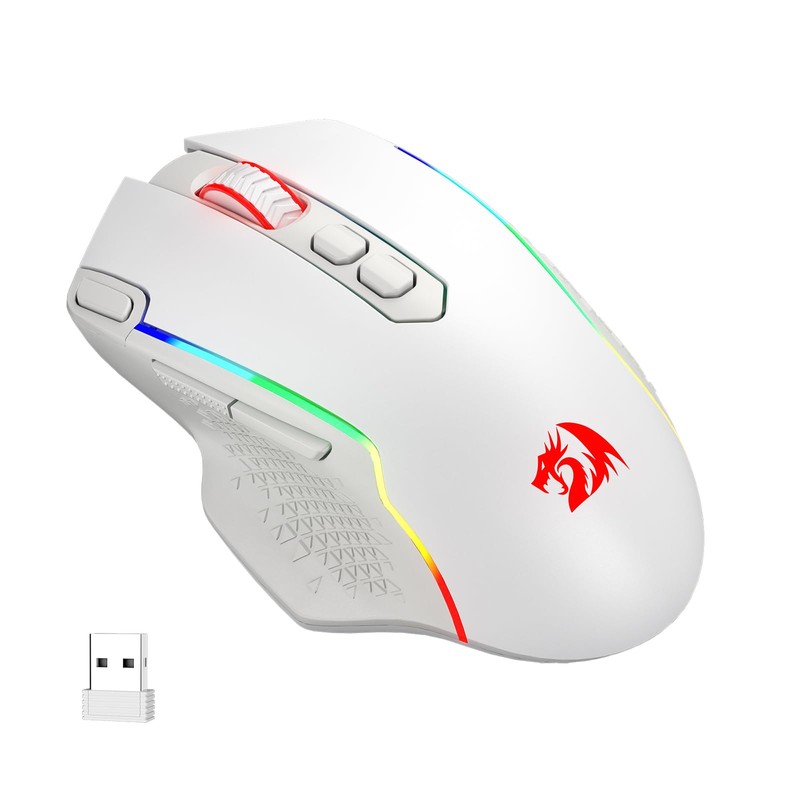 Redragon M810 Pro Wireless Gaming Mouse, 10000 DPI Wired/Wireless Gamer