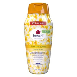 Benzal Wash Jabon Intimo Femenino, Flor de Jazmin, Shampoo Intimo Mujer Suaviza y Refresca, 355ml