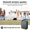 ZOWEETEK Voice Amplifier for Teachers, Bluetooth Voice Amplifier Personal Microphone