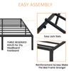 XXF Bed Frame, Metal Platform Bed Frame No Box Spring
