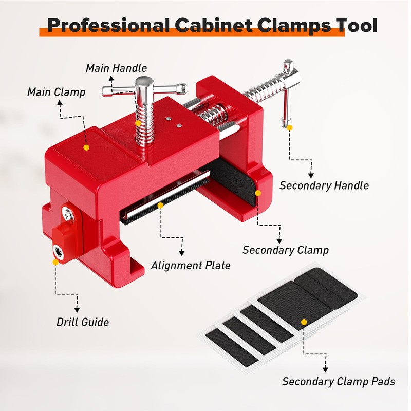 Cabinet Clamps, Cabinet Installation Cabinetry Clamps Face Frame Clamps Tools