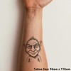 'Mischievous Troll' Temporary Tattoo - Water Resistant, Skin-Safe, Non-Toxic Transfer