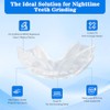 4 Pack Sleeping Mouth Guard for Clenching Teeth at Night,