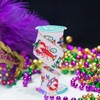 Craig Bachman 2.5" Mardi Gras Crawfish Ribbon: White (10 Yards)