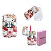 NIVEK Kulomi Lighter Kitty KT Torch Lighter Pink Flame Pocket