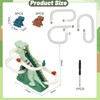 Dinosaur Climbing Slide Toy with 6 Dinos, Electric Dino Slide